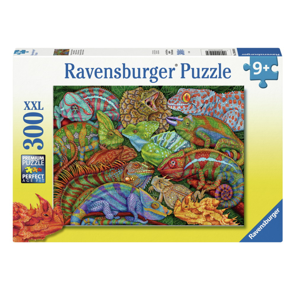 Ravensburger: Riveting Reptiles 300 XXL Brikker