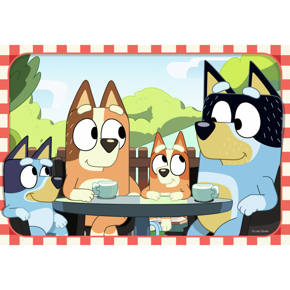 Ravensburger: Bluey 2x12 Brikker