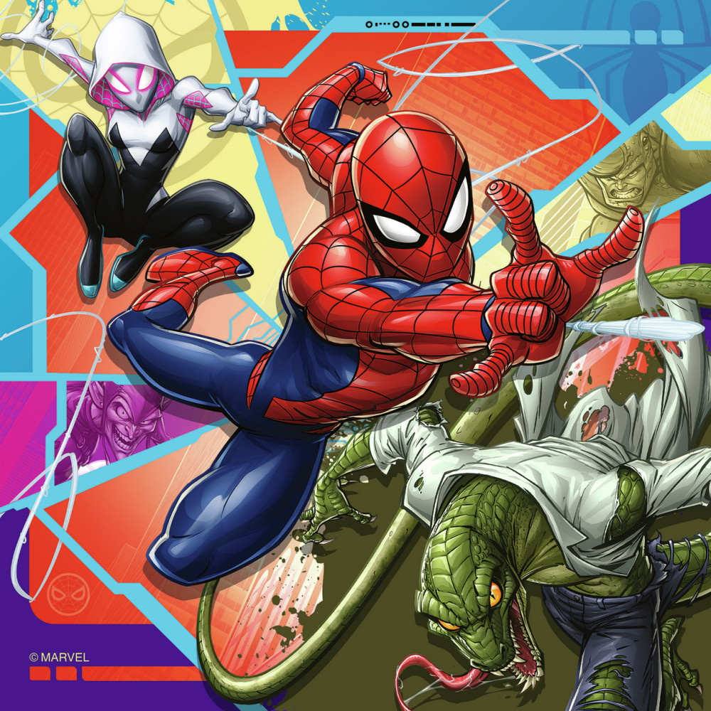 Ravensburger: Marvel Spider Man 3x49 Brikker
