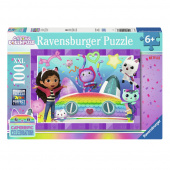 Ravensburger: Gabby's Dollhouse 100 XXL Brikker Ravensburger: Gabby's Dollhouse 100 XXL Brikker