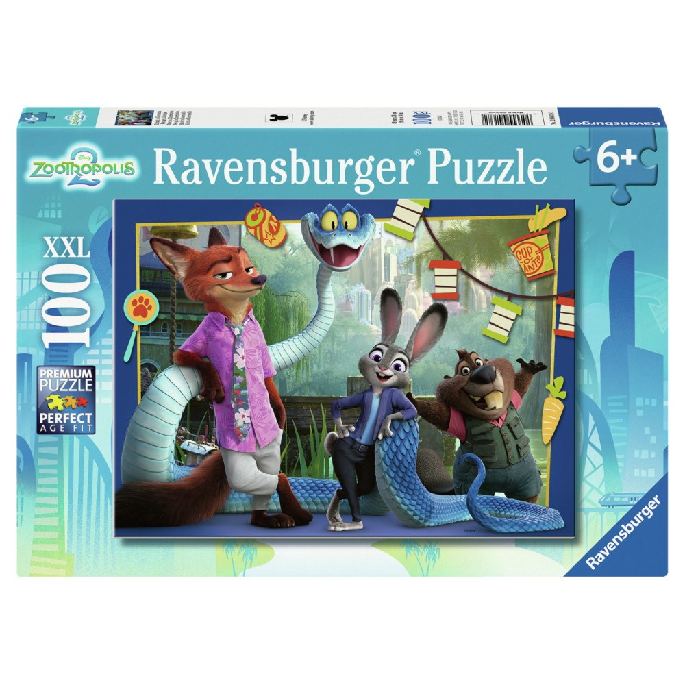 Ravensburger Disney Zootopia 2 100 Brikker XXL
