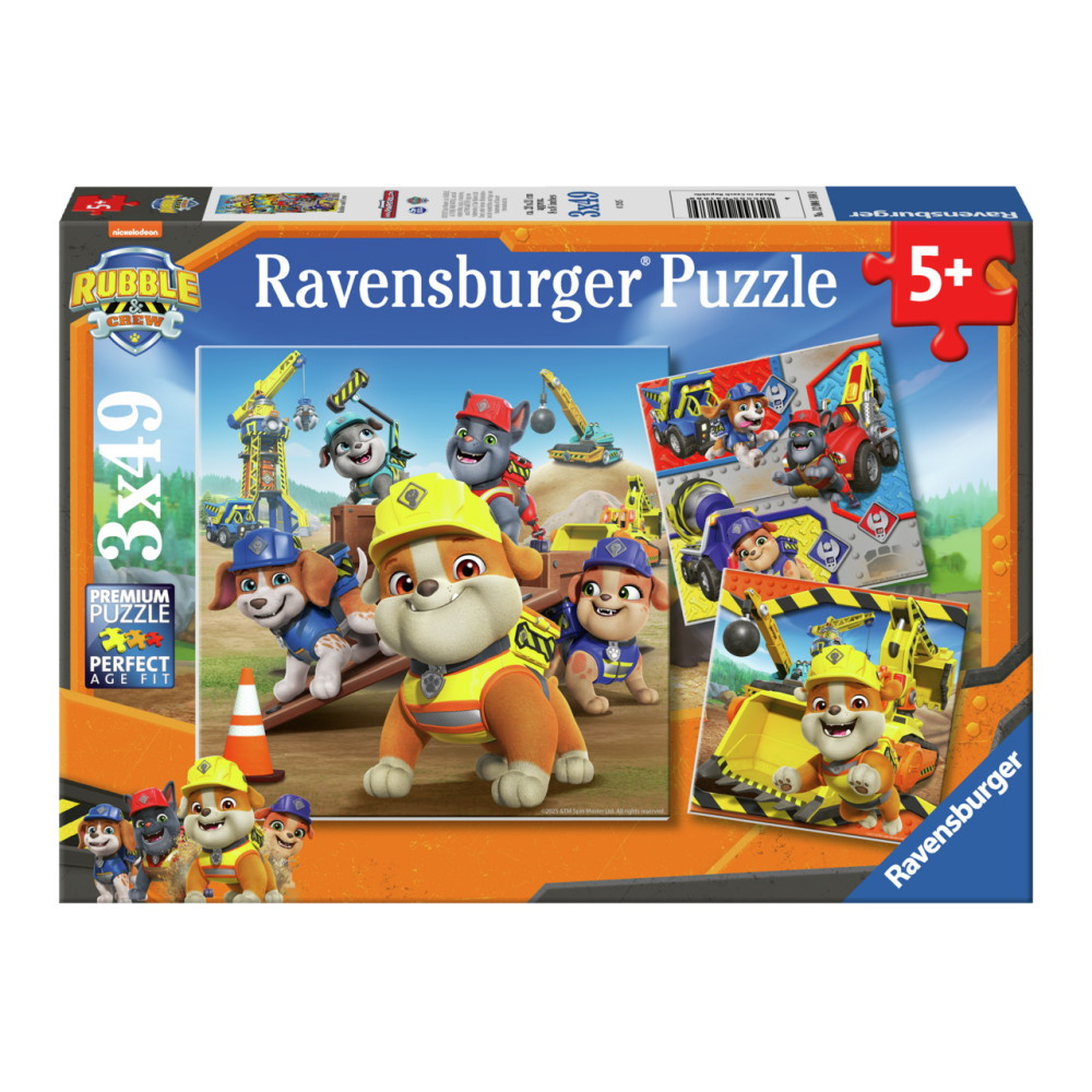 Ravensburger: Rubble & Crew Work Vechicles 3x49 Brikker