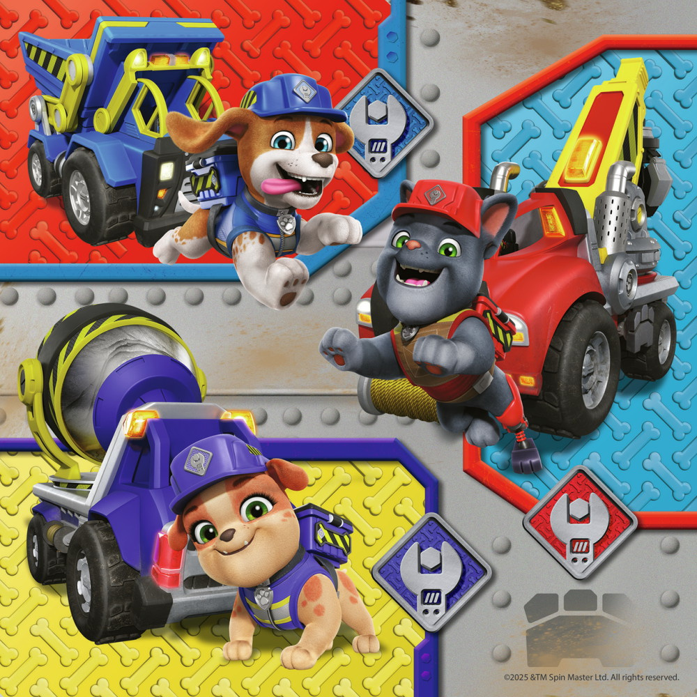 Ravensburger: Rubble & Crew Work Vechicles 3x49 Brikker