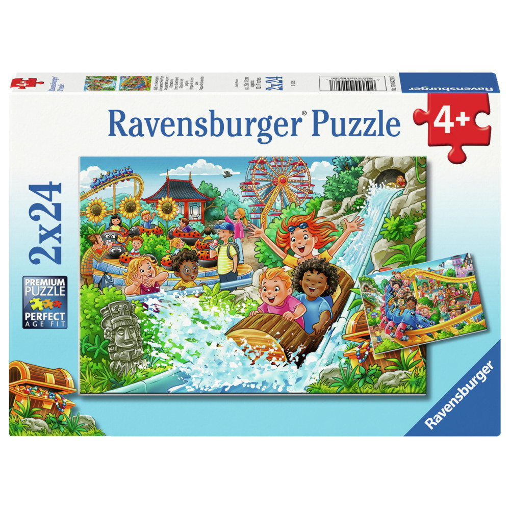 Ravensburger: Forlystelsespark 2x24 Brikker