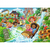 Ravensburger: Forlystelsespark 2x24 Brikker Ravensburger: Forlystelsespark 2x24 Brikker