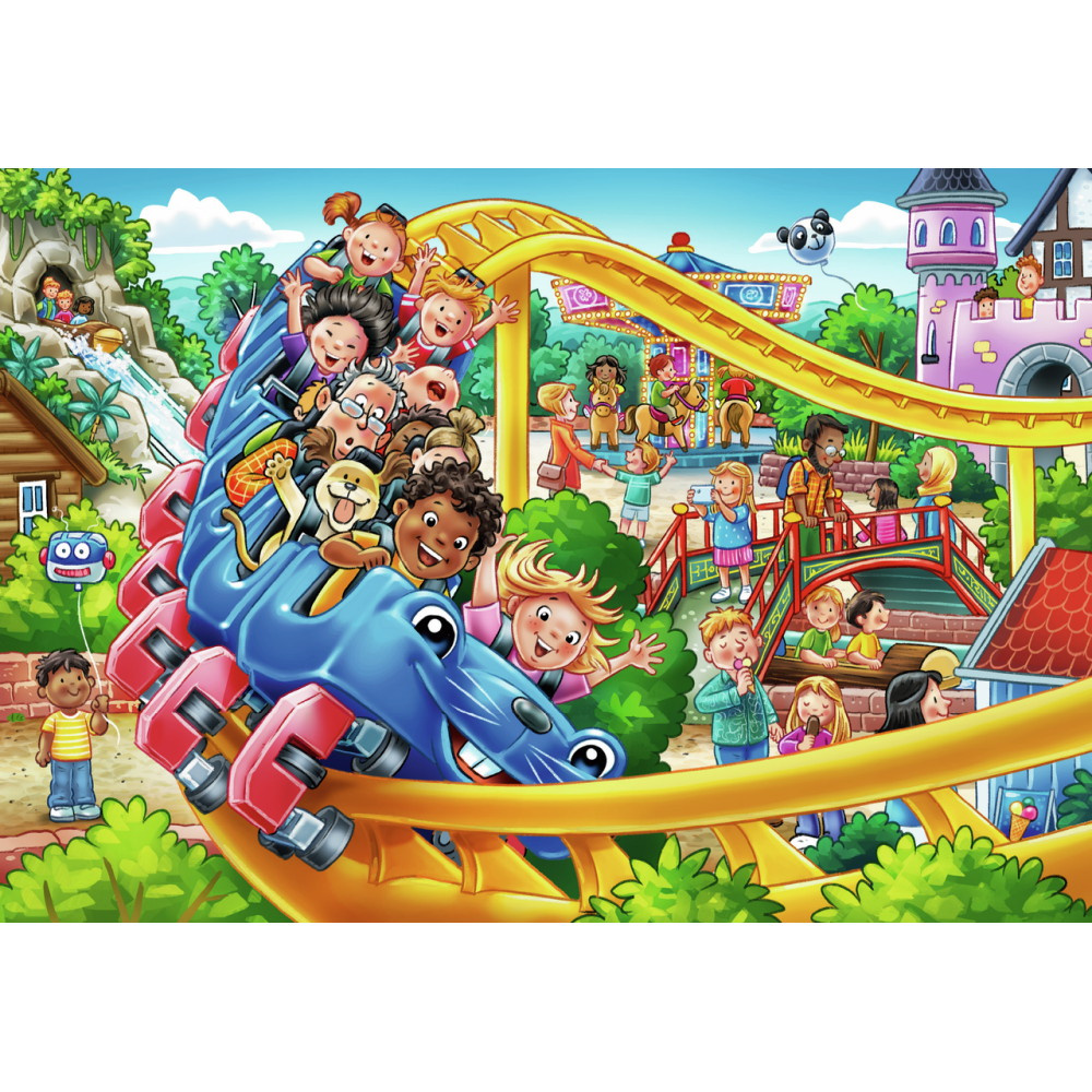 Ravensburger: Forlystelsespark 2x24 Brikker