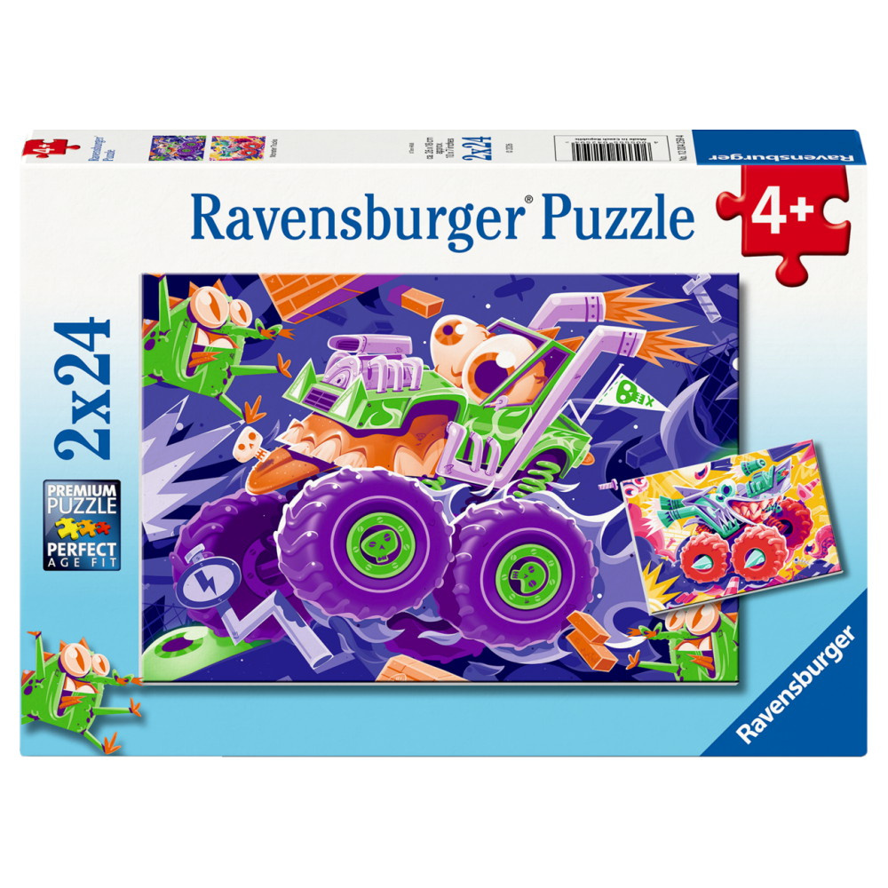 Ravensburger: Monster Trucks 2x24 Brikker