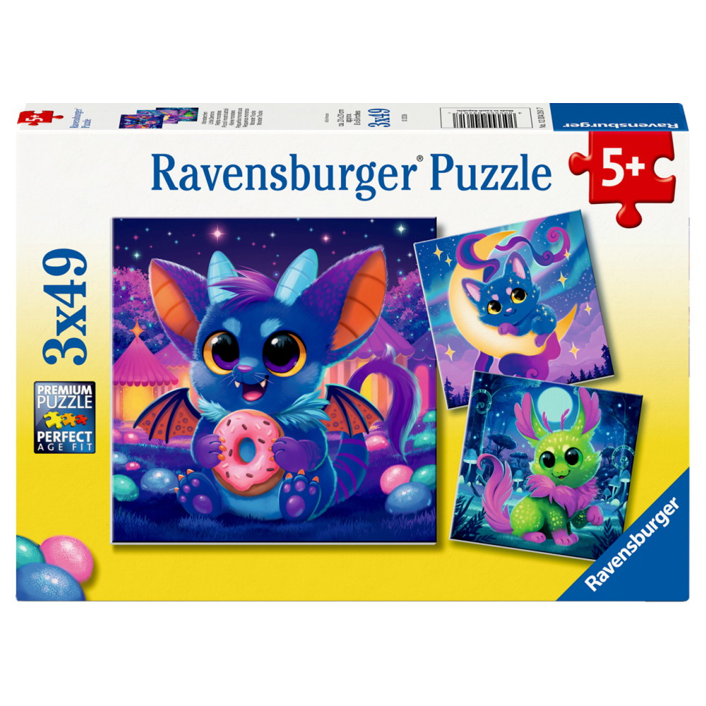 Ravensburger: Little Demons 3x49 Brikker