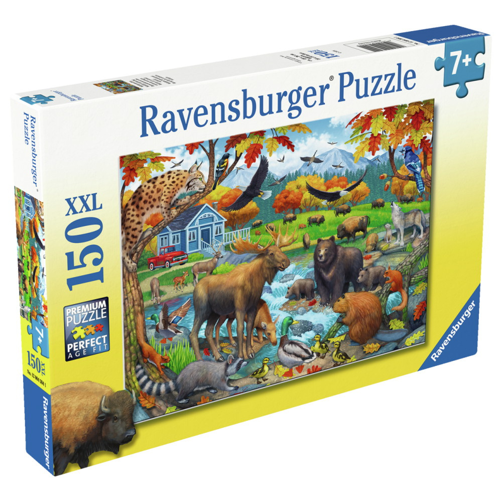 Ravensburger: Wildlife Gathering XXL 150 Brikker