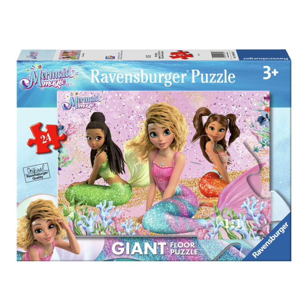 Ravensburger: Mermaid Magic Giant floor puzzle 24 Brikker