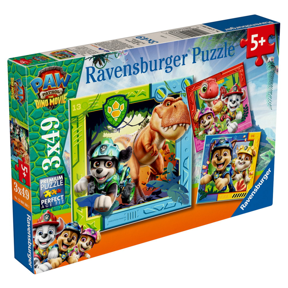 Ravensburger: Paw Patrol Dino Movie Paws, Claws and Roars! 3x49 Brikker