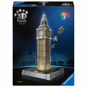 Ravensburger Iconics Big Ben LED 235 Brikker Ravensburger Iconics Big Ben LED 235 Brikker