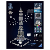 Ravensburger Iconics Empire State Building LED 216 Brikker Ravensburger Iconics Empire State Building LED 216 Brikker