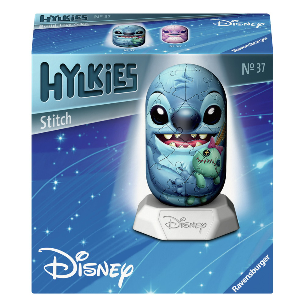 Ravensburger 3D: Hylkies Stitch 54 Brikker