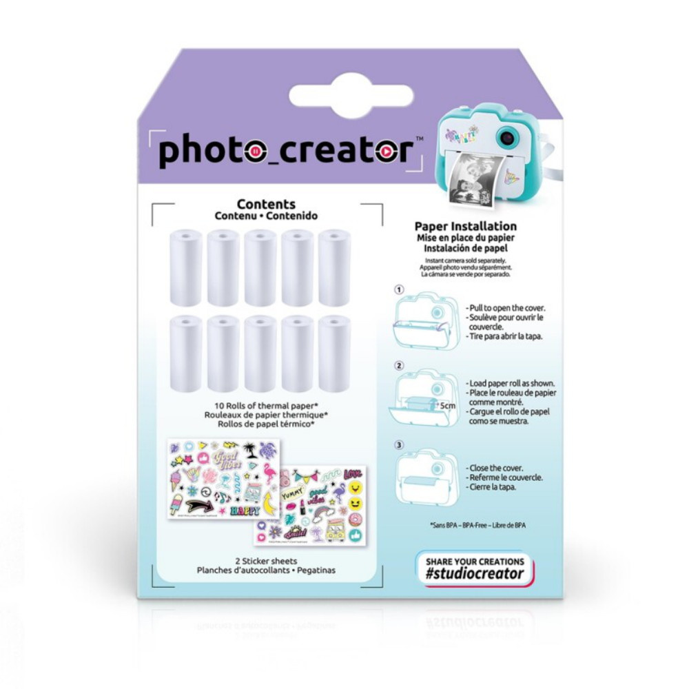 Photo Creator Instant Kamera Refill 10 Ruller