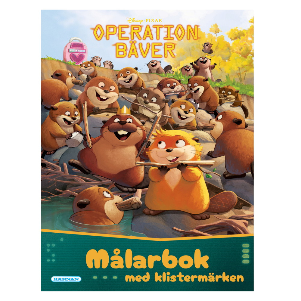 Coloring Book Operation Beaver