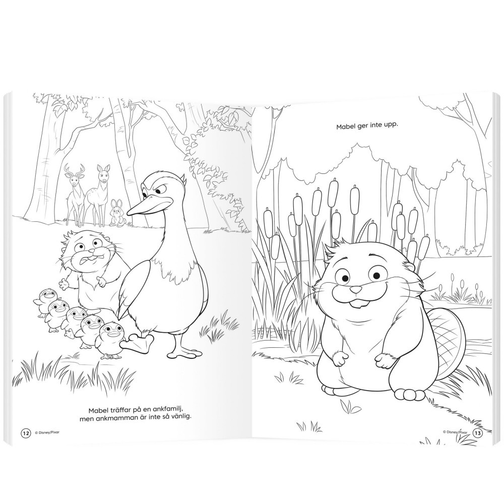 Coloring Book Operation Beaver