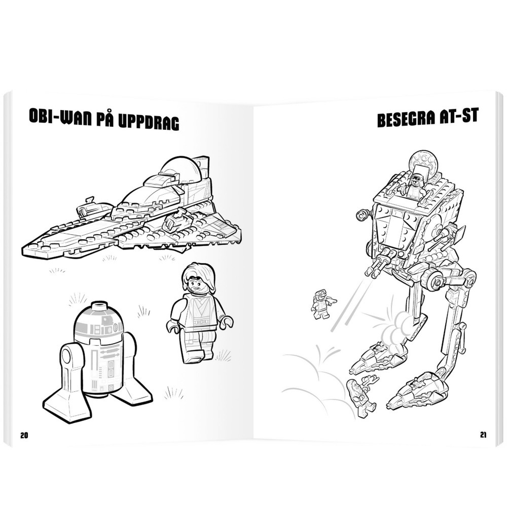 Coloring Book LEGO Star Wars 