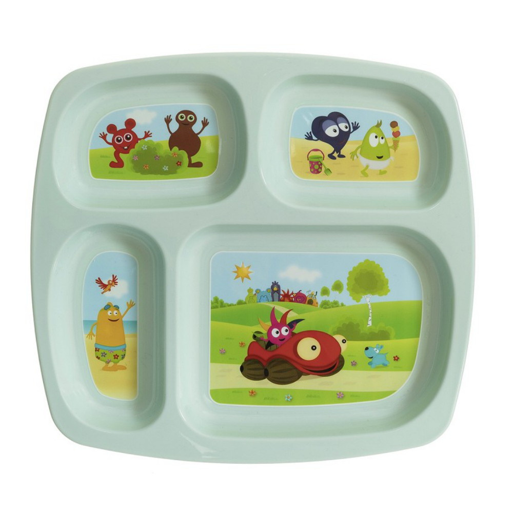 Teddykompaniet - Babblarna- 4-rums tallerken