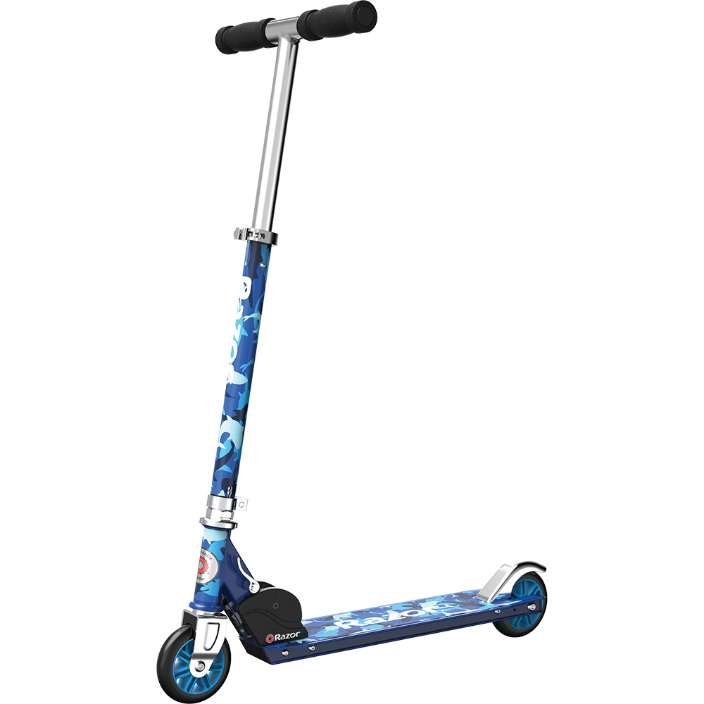 Razor A Shark Camo Blue Kick Scooter