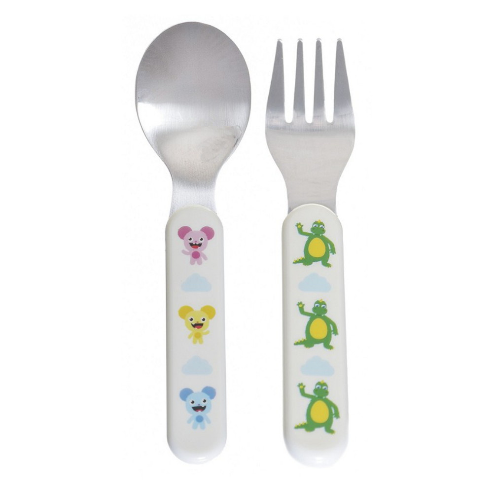 Teddykompaniet - Bolibompa- Bestik, Gaffel & Ske