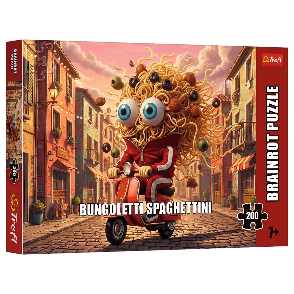 Trefl Puslespil: Bungoletti Spagettini 200 Brikker