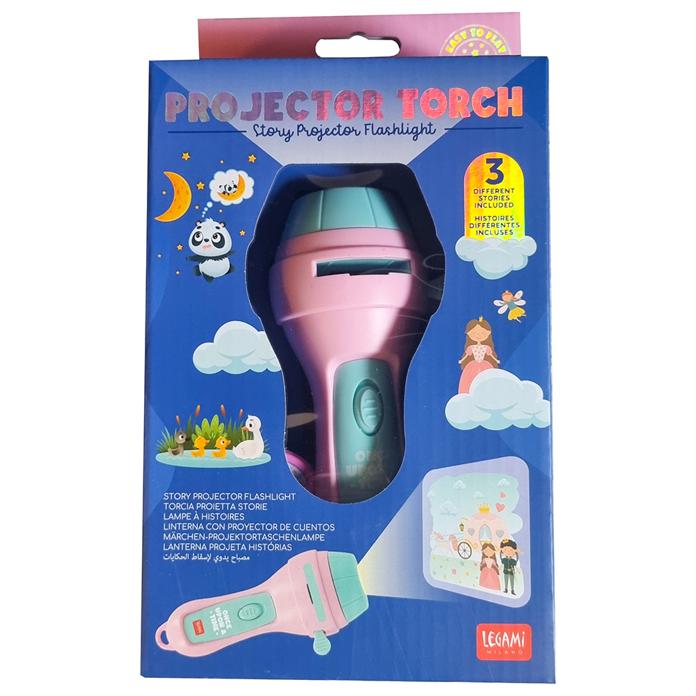 Fairy Tale Projector Flashlight - Pink