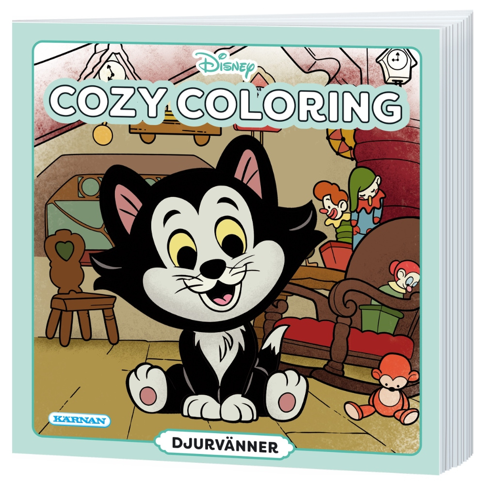 Cozy Colouring Malebog Disney Dyrevenner 