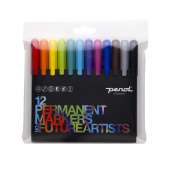 Penol For Future Artists: 12 Permanent Markers Penol For Future Artists: 12 Permanent Markers