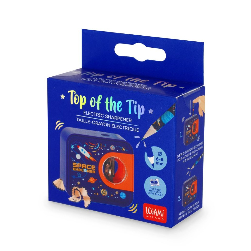 Space Blyantspidser Elektrisk Top of the tip