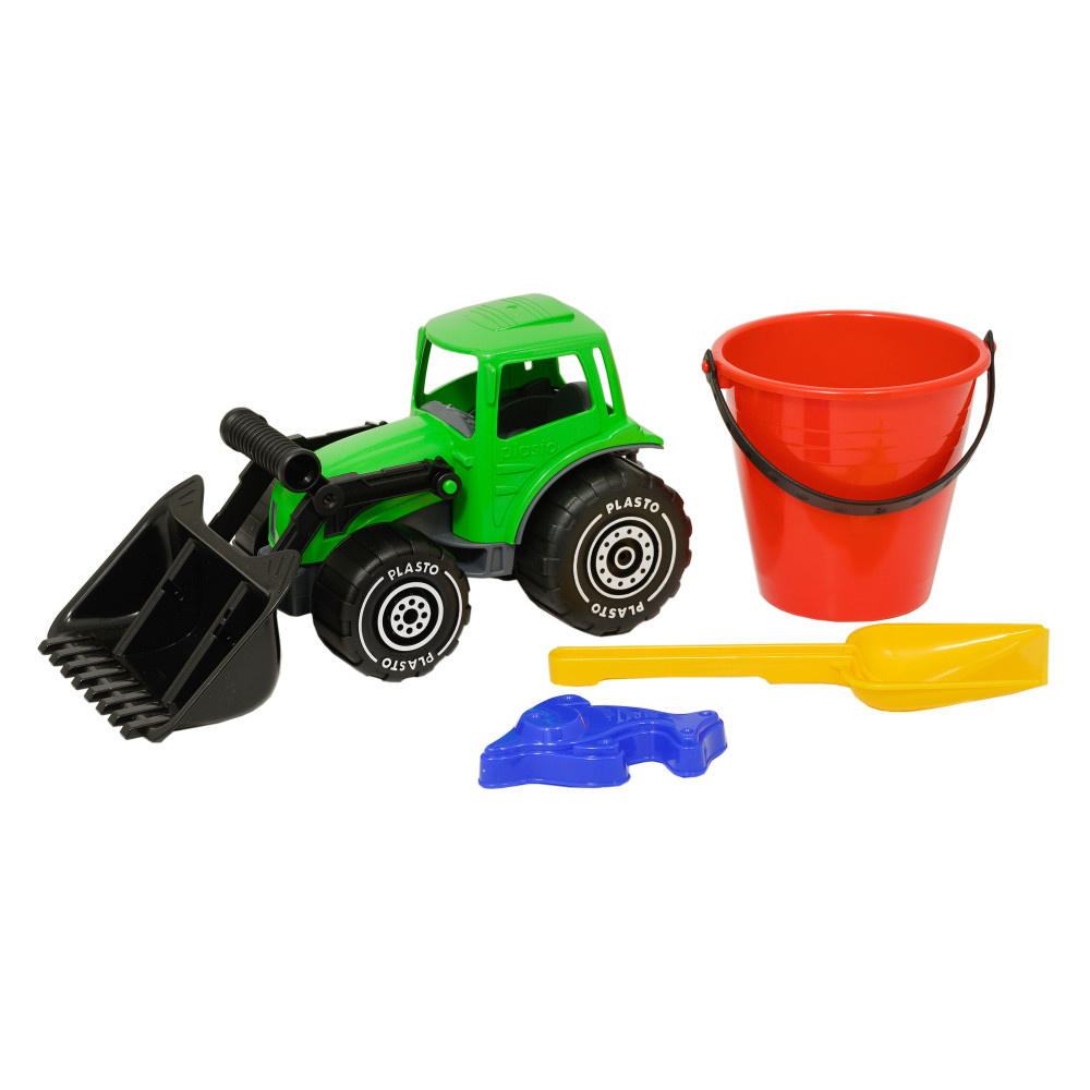 Plasto Sandsæt med traktor
