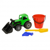 Plasto Sandsæt med traktor Plasto Sandsæt med traktor