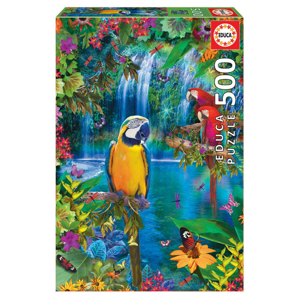 Educa: Bird tropical land 500 Brikker