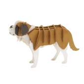 3D papir puslespil, St. Bernard hund 3D papir puslespil, St. Bernard hund