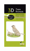 3D papir puslespil, Golden Retriever hunde