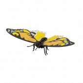 3D papirpuslespil, Farverig sommerfugl 3D papirpuslespil, Farverig sommerfugl