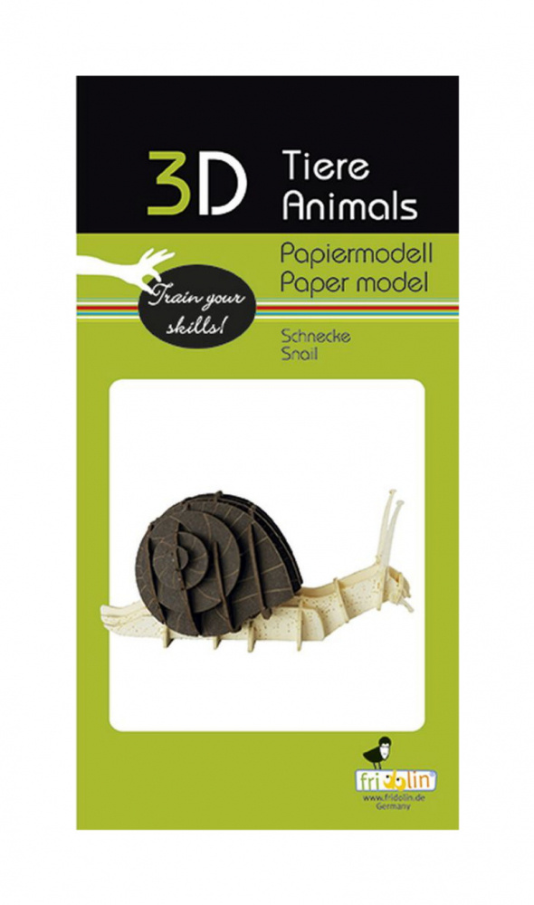 3D papirpuslespil, Snegl