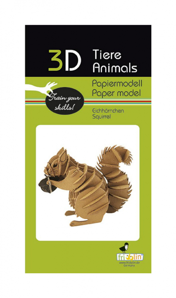 3D papirpuslespil, Egern