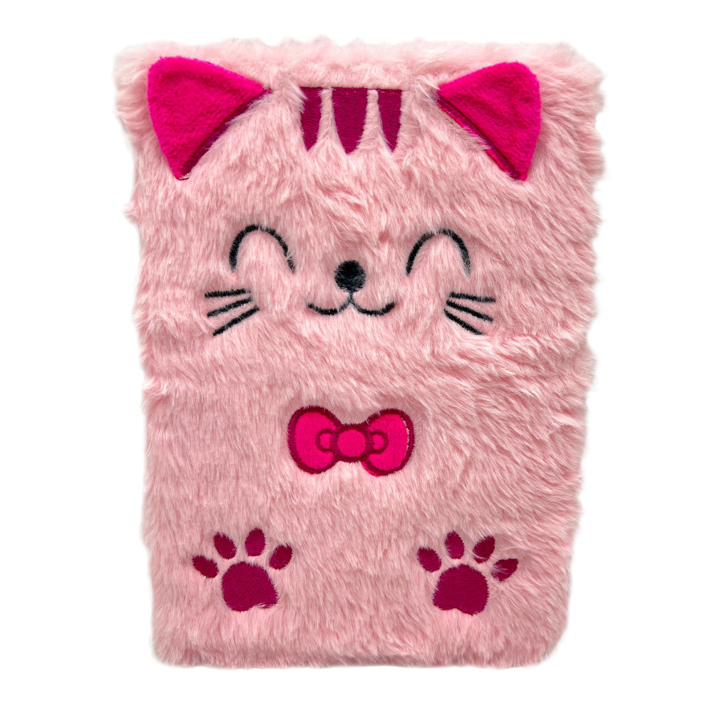 Notesbog Lyserød Kat