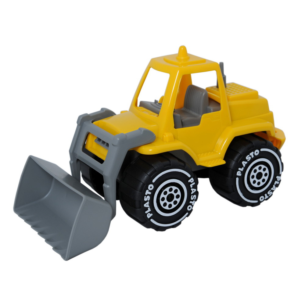 Plasto Frontlæsser - Gul/Grå