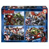 Educa: Avengers - Multi 4, 50-150 Brikker
