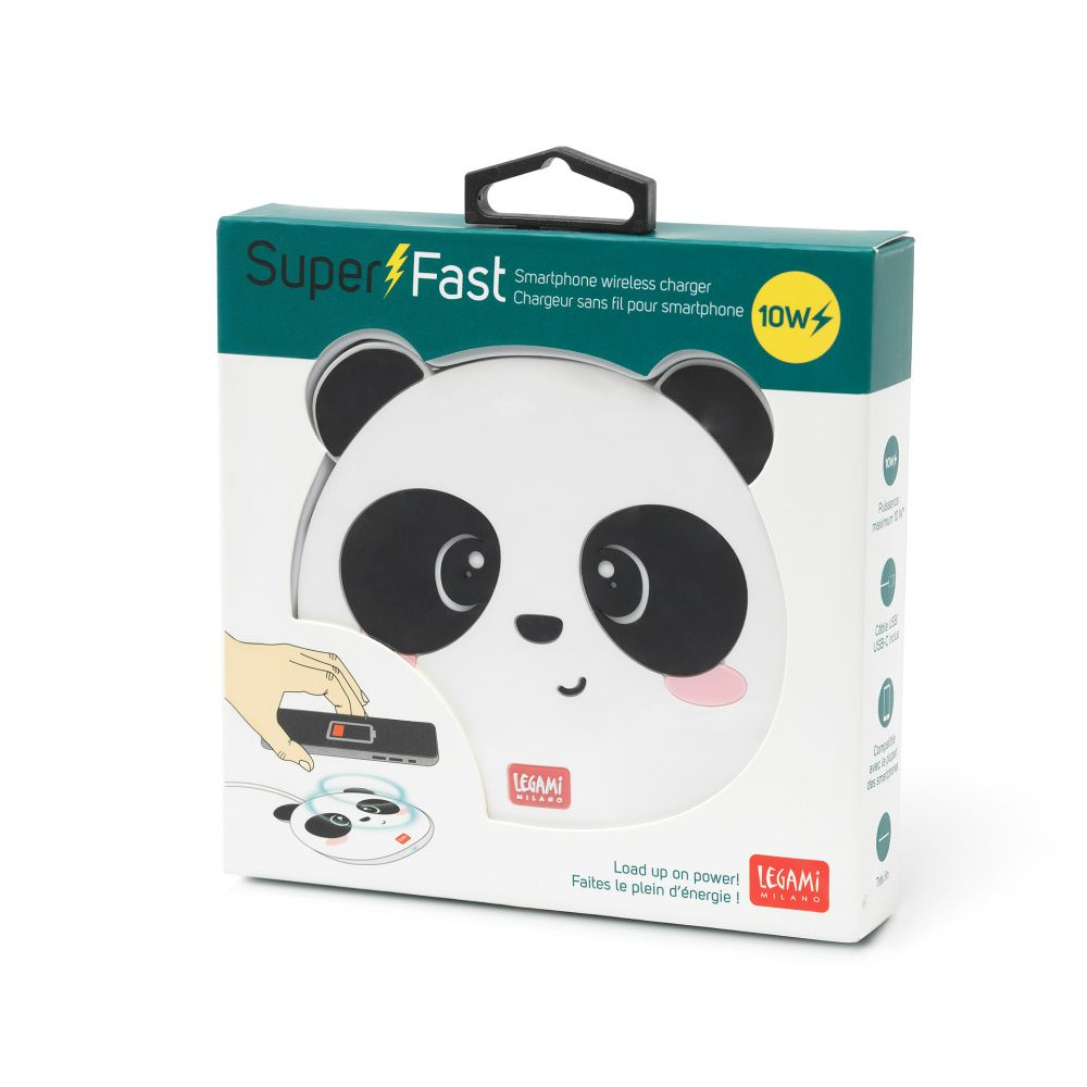 Superfast, Wireless Charger - Panda