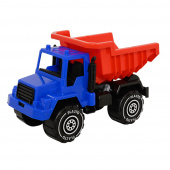 Plasto Lastbil - Blå/Rød