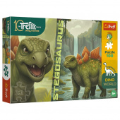 Trefl Puslespil: Dino World Stegosaurus 100 Brikker Trefl Puslespil: Dino World Stegosaurus 100 Brikker