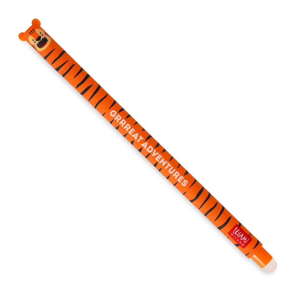 Gel pen with erasable ink - Tiger