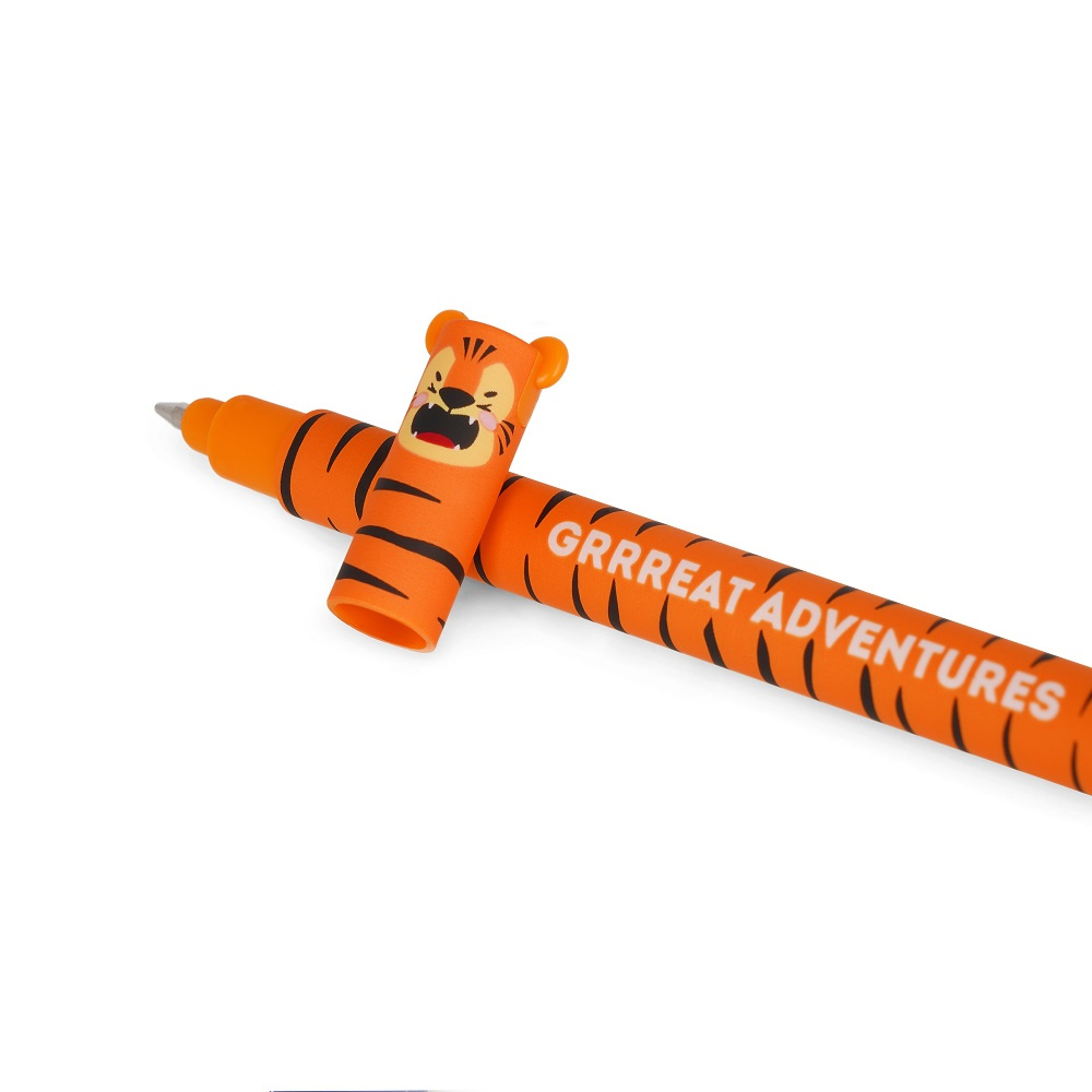 Gel pen with erasable ink - Tiger