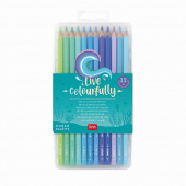 Colour pencil set Live Colourfully - Cyan Colour pencil set Live Colourfully - Cyan