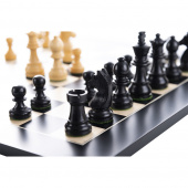 Longfield Chess Set  Black Maple 40 mm