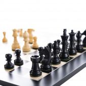 Longfield Chess Set  Black Maple 50 mm