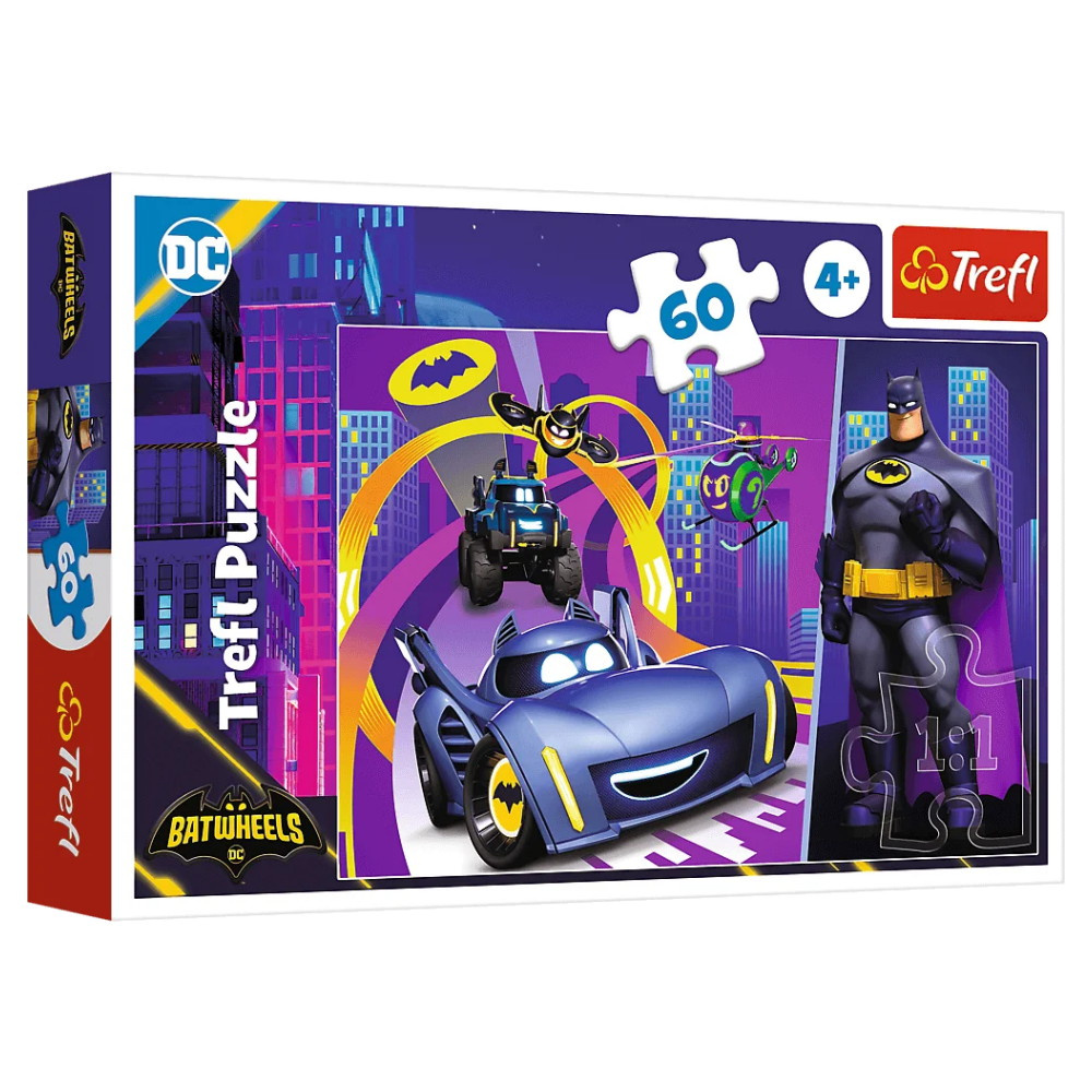 Trefl DC Batwheels 60 Brikker